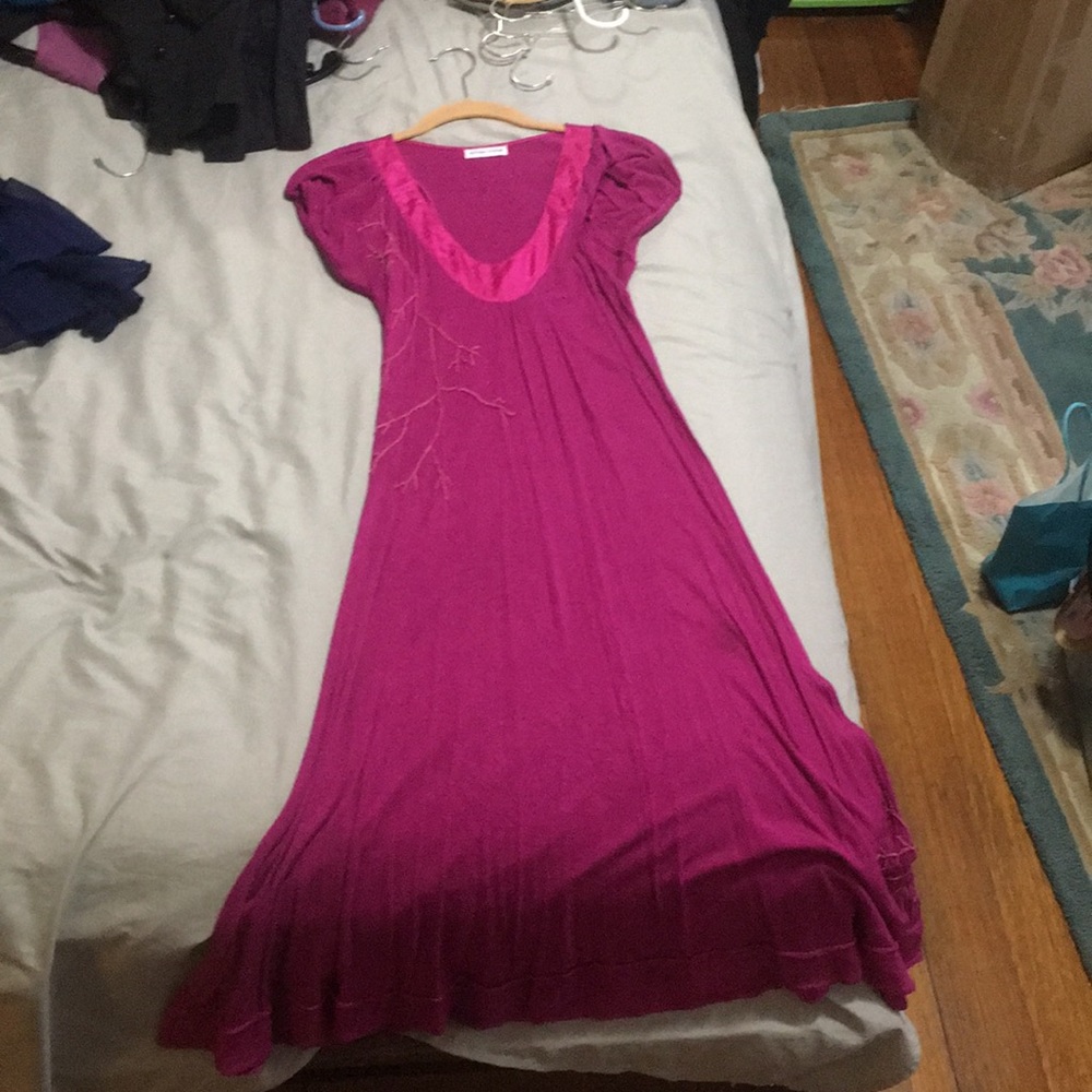 Pink MIDI Dress